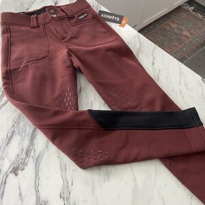 Kerrits 3 Season Tailored Knee Patch Breech, Woman’s XS